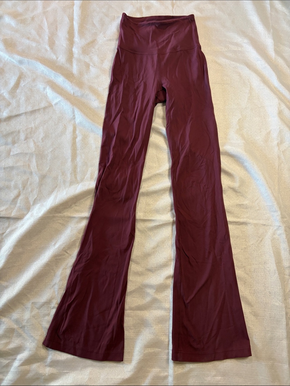 Lululemon groove nulu align flare - Red Merlot 31”inseam